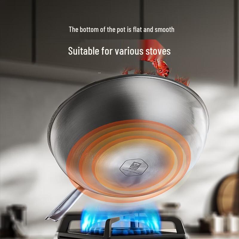 Kangbach 316L Stainless Steel Non-stick Wok