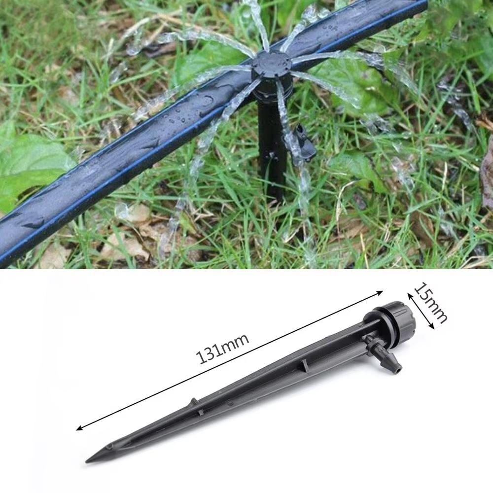 20Pcs Adjustable Micro Bubbler Drip Irrigation Emitters Stake for Farmland Watering Connect to 4/7mm Hose - Water Dripper