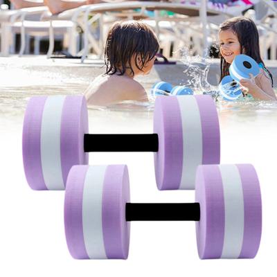 Halteres de água ecológicos, 2 peças, sem odor, alta densidade, forte flutuabilidade, eva, piscina, esportes aquáticos, ferramenta de fitness