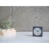 Lemnos Nuan Analog Alarm Clock, Natural Wood Grain Gray, PA23-10 GY
