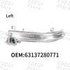 For BMW 3 Series F20 F30 F34 F35 F36 E84 Car Turn Signal Light Rearview Mirror Light Indicator Lamp 63137280771 63137280772