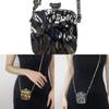 Mini Acrylic Bag For Women With Chain Strap And Box Shape For Daily Fashion