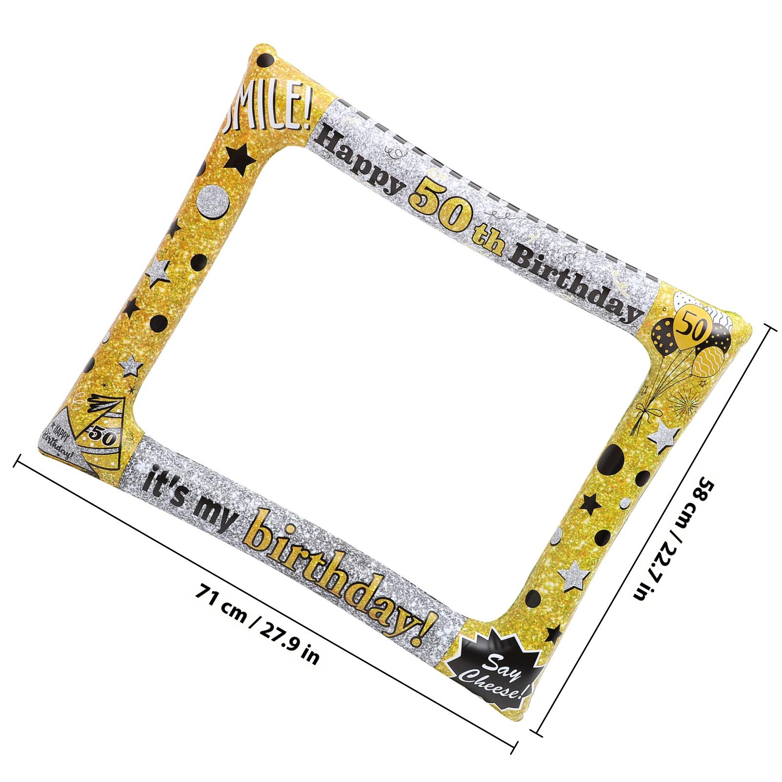 

Надувна рамка для селфі з ПВХ фотореквізит яскравого кольору для вечірки на день народження, фотографії, вечірки, веселі фотобудки реквізит