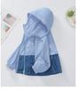 2026 Kids' UV Protection Lightweight Ice Silk Color Block Sunshade Jacket