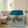 Fashion Cute D-Dinotaeng-S Cartoon Blanket Warm Soft Suitable For Bedroom Sofa Bed Living Room Office Travel Camping Gifts