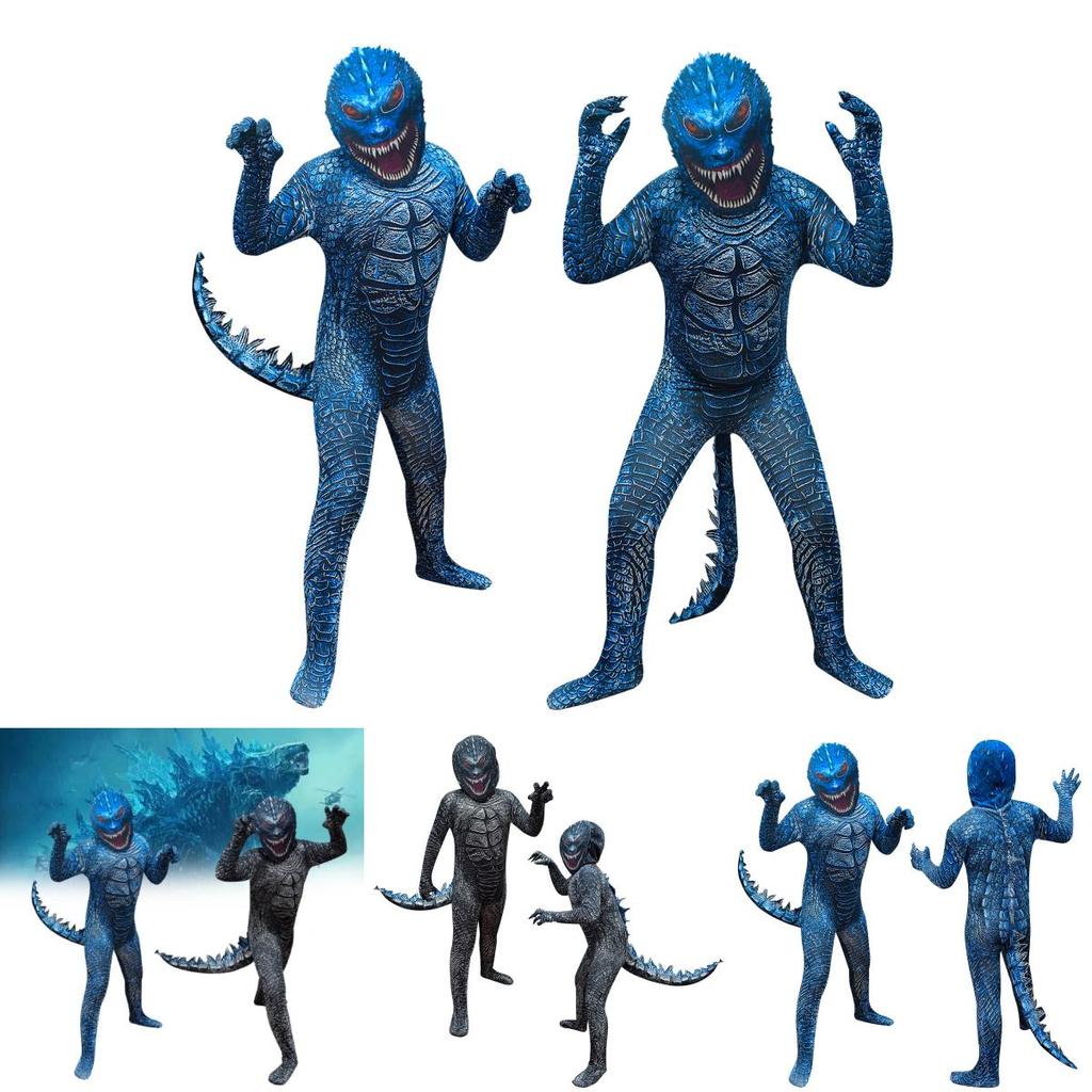 Monster Performance Costume For Boys Durable Acetate Fiber Safe For All Seasons