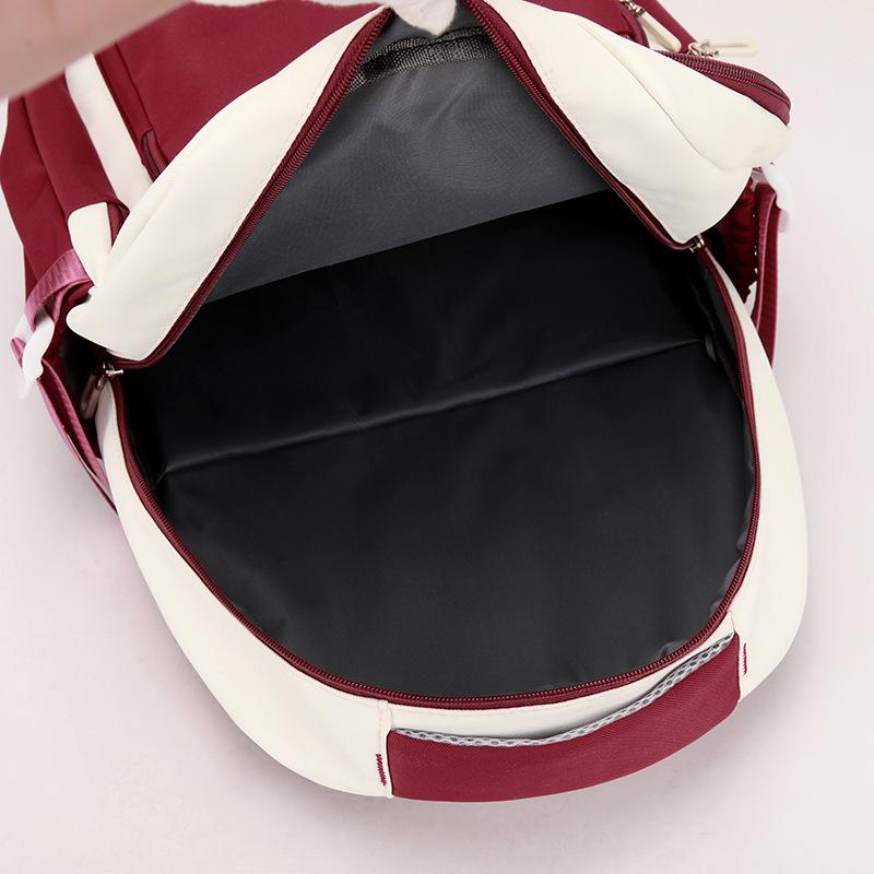 New student backpack large capacity cute high value new schoolbag youth academy style backpack