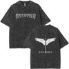 Křesťanské náboženské Ježíš Král slávy Oprané tričko Letní Pánské Dámské Módní Oversized Streetwear Pánské Vintage trička Topy