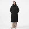 Tanboer Unisex Long Hooded Sporty Casual Down Jacket