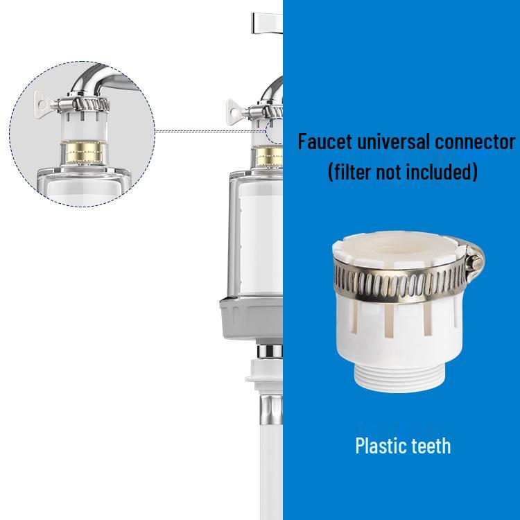 Front-Mounted Water Purifier for Household Faucets and Showers