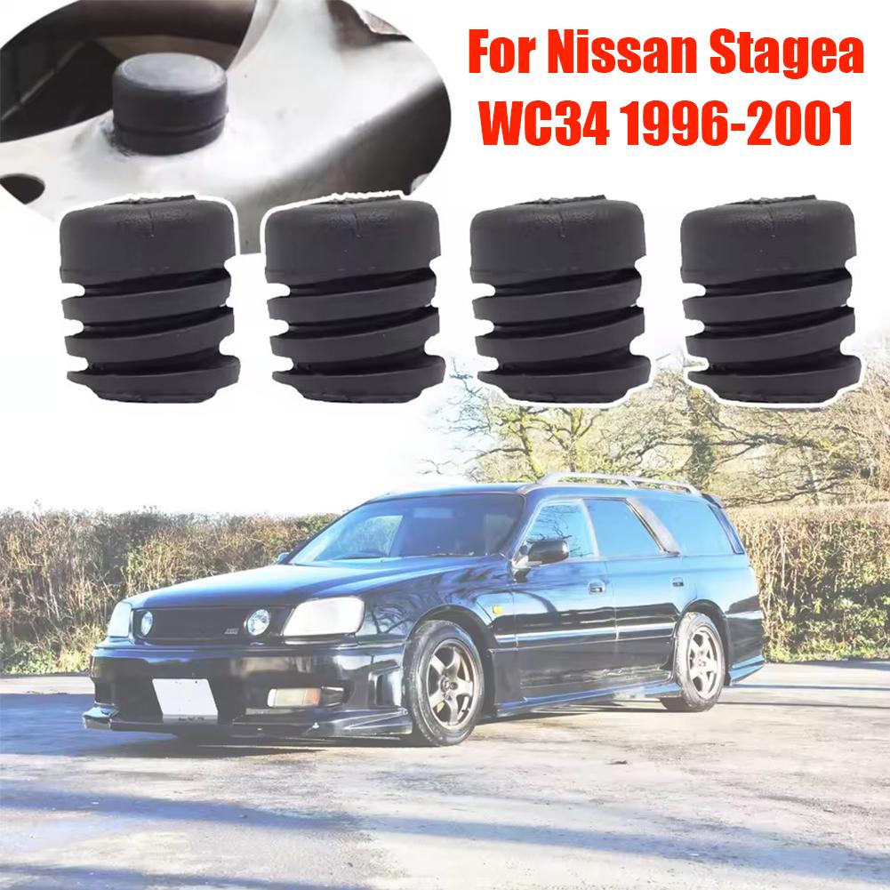 For Nissan Navara D22 D40 1997 - 2015 Car Bumper Bonnet Rear Car Rubber Mounting Trunk Lid Kit B2Z8