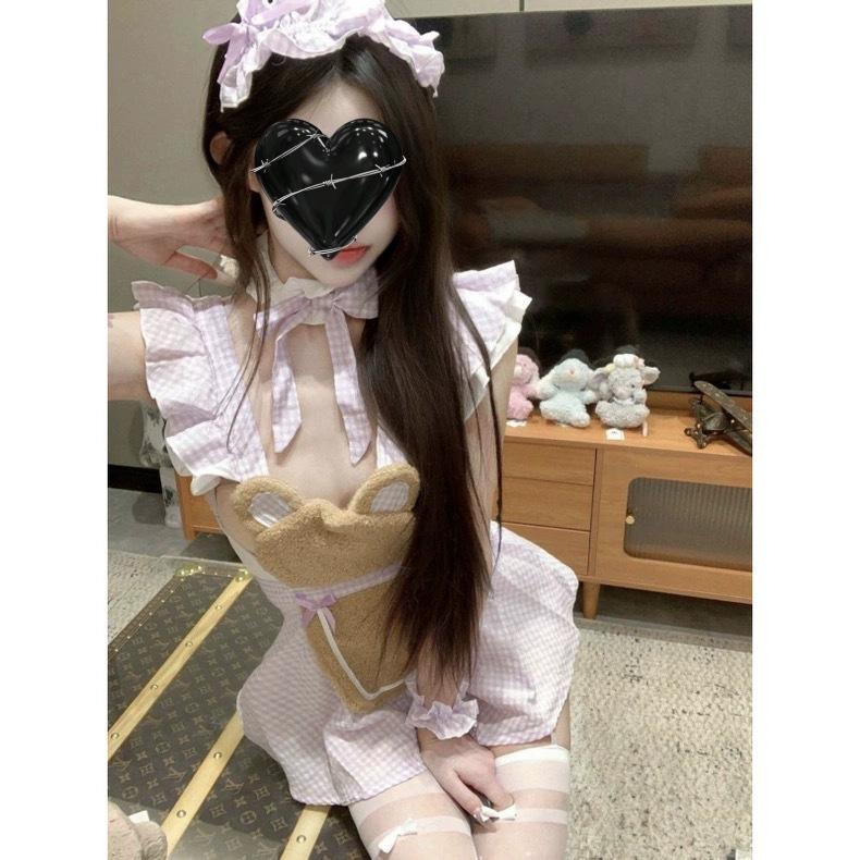 New sexy underwear sexy maid outfit pure desire to seduce the cook ruffle edge sweet little maid suit passion woman