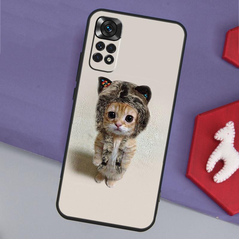 Kitted Cats Cute Funda For Xiaomi Redmi Note 13 14 Pro 12 11 9 10 9S 10S 11S 12S Redmi 14C 10C 12C 13C Case