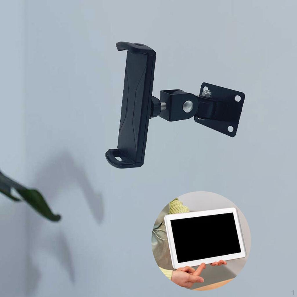 Uchwyt ścienny na tablet obrotowy 360° łatwy w montażu salon do biura domu praktyczny