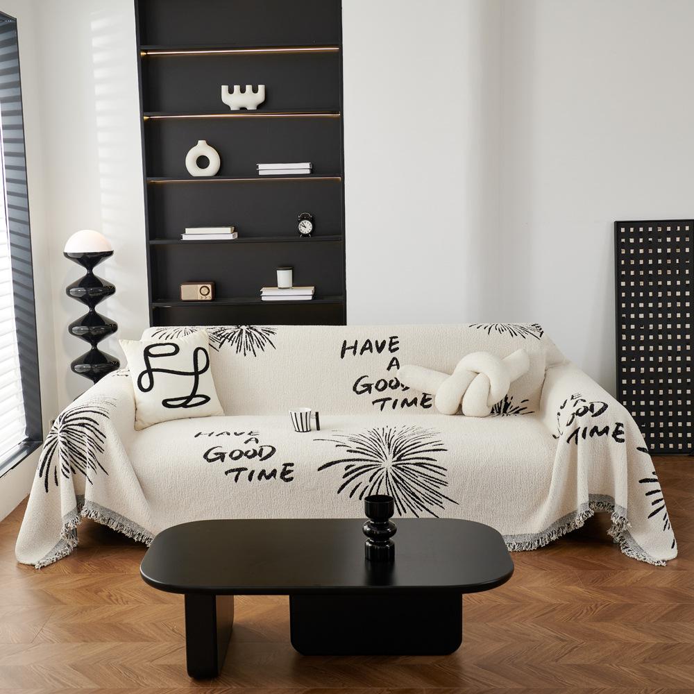 Полубархатный чехол для дивана Высококачественный Легкая Роскошь Осенне-зимний Чехол — фото 4