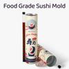 New-1/4Pcs Push Up Paper Bucket Package Box Japanese Style Round Sushi Push Box Mold With Sauce Straw Cone