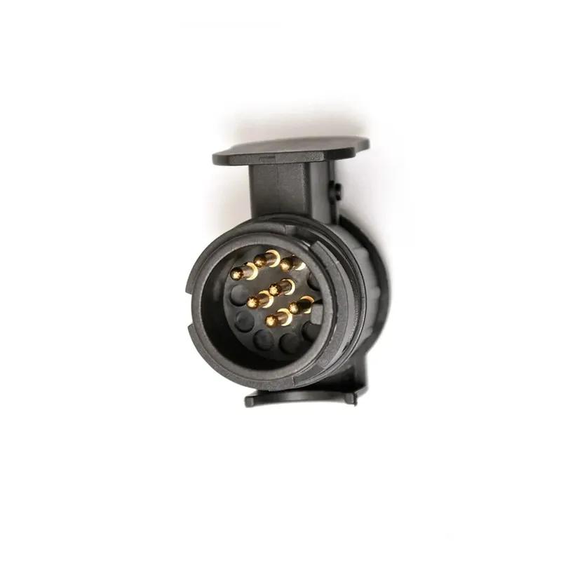 13 To 7 Pin Plug Adapter Trailer Connector 12V Towbar Towing Waterproof Plugs Socket Adapter Protect Connections
