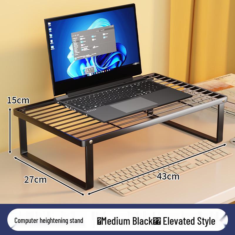 Cooling Stand for Laptop - Desktop & Dormitory Iron Rack