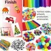 Kids DIY Kit Creative and Set for Children Preschool Learning Toy Material Package
