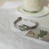 Small Oval Dial Green Watch Simple Stainless Steel Ladies Wristwatches Brand Women Luxury Gift Quartz Watch Dropshipping