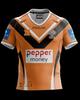 NRL Warriors Broncos Fiji Rabbit Jaguar Short Sleeve Rugby Jerseys Training Suit