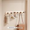 Magnetic Suction Hook Behind the Door, Row Hook, No Punching, Household Kitchen, Bathroom Adhesive Hook, Strong, Non-falling, Seamless Coat Hook