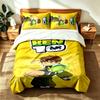 Ben 10 (1) 3pc Set Suitable for Master Bedrooms Soft and Comfortable an Ideal Gift for Family and Friends Includes One Duvet Cover and Two Pillowcase