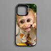 Cute Funny Monkey Phone Case for iPhone 17 16 15 14 13 Pro 12 11 Pro Max PLUS Color Back Cover
