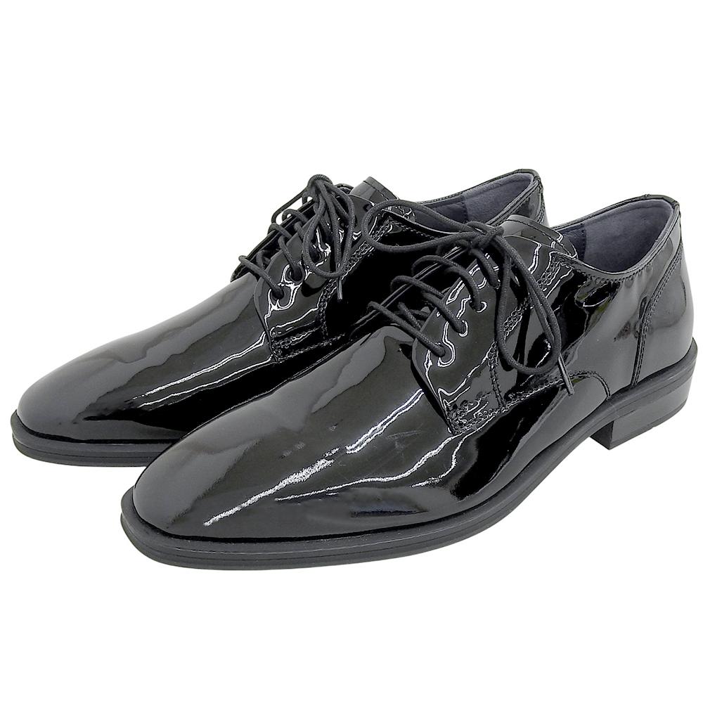 Cole Haan Dawes Grande Plain Toe Patent Leather Oxford Shoes, Men's, Black, 10", C31185 Shoes 8(US) blackUsed