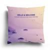 Home Room Decoration Office Seat Living Room Sofa Cushion Cover X X Peach Skin Pillowcase