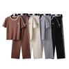 2026 Stilvolles Stricktop & Weite Hosen im Set