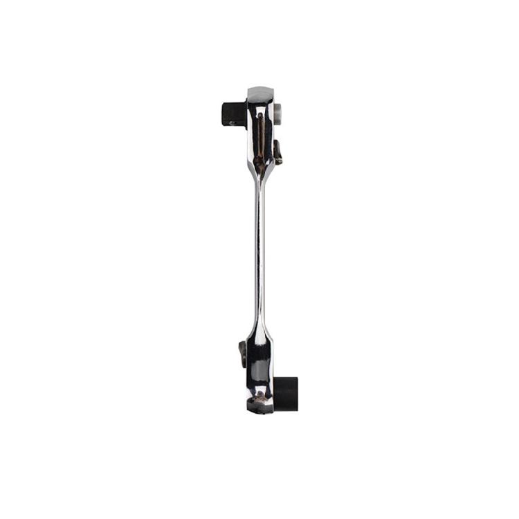 Practical 1/4 Inch Quick Release Wrench Spanner Dual for Head Ratchet Wrench for