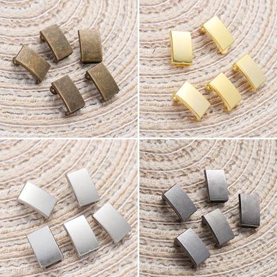 5 Pcs Mini Ultra-small Belt Buckle Doll Clothes Bag Buckles Ultra-small Metal Waistband Button DIY Clothes Sewing Accessories