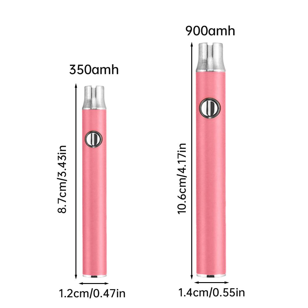 350/900mAh 510 Soldering Iron Battery Pre-Heat Battery 3-Speed Button Regulator Battery Rod Soldering Iron Battery