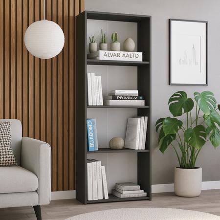Shelving Unit LONI 160x60 Cm - Color Gray