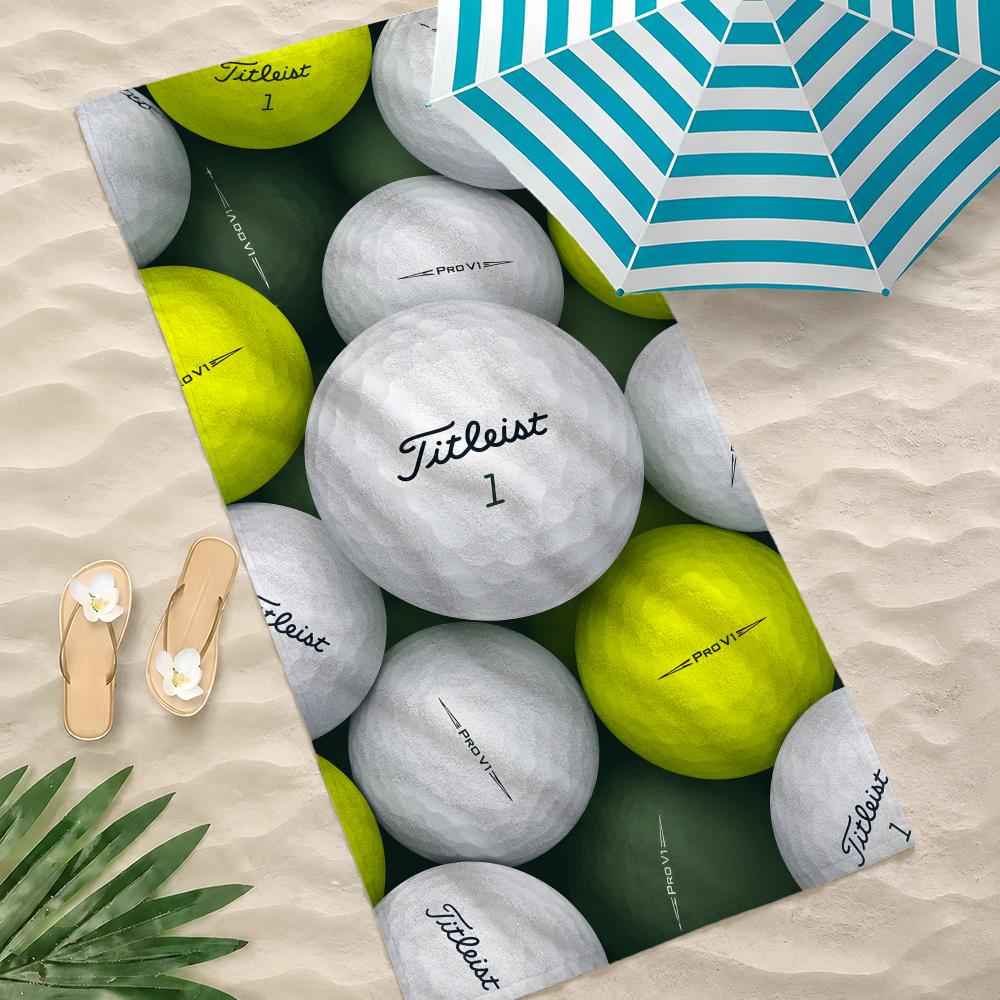 Brand TT-t-TitleistS-ES-s Towel Towel Soft Pool Gift For Travel Gym Shower Camping Quick Dry Sports Large Beach Towels