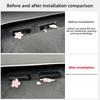 4Pcs For XPENG G6 2026 Protective cover for the air outlet under the seat Anti blockage Air conditioning vent protective cover