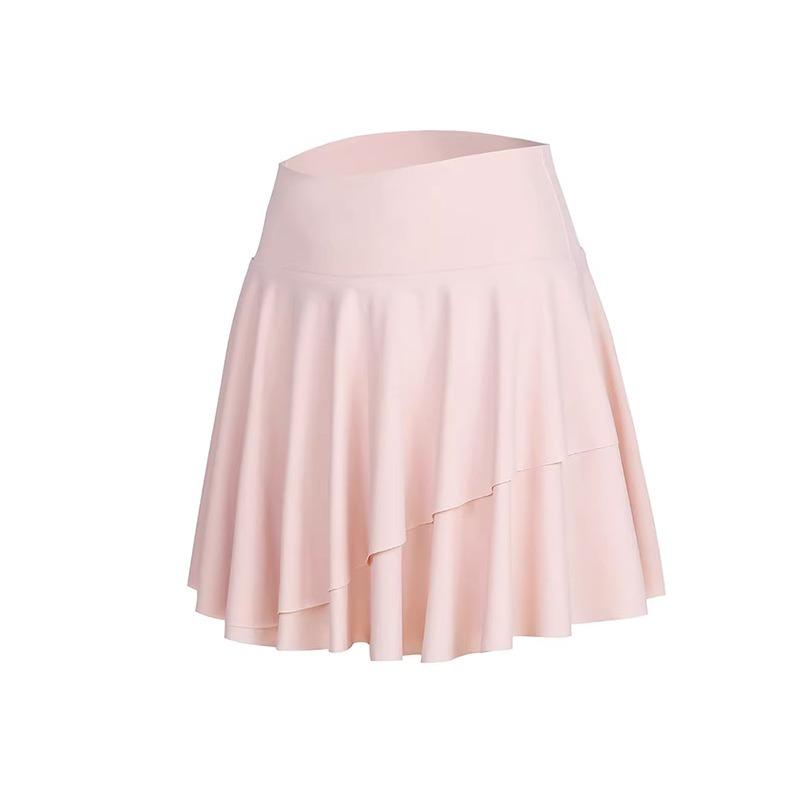 Women's Sports Golf Skirt Quick Dry Sports Skirt High Waist Pleated Short Half Skirt Yoga Clothing