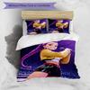 3pcs KPop Demon Hunters RUMI5 Design Cover Set - HD Printed Bedding with 1 Cover and 2 Pillowcases - Perfect for Home and Dorm Decor