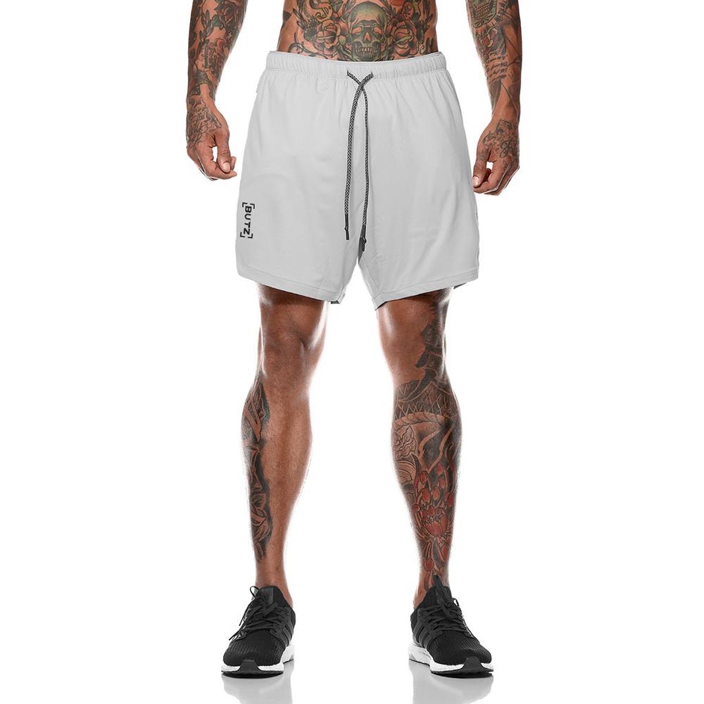 Buy Men's Workout Running Gym Shorts 2 
