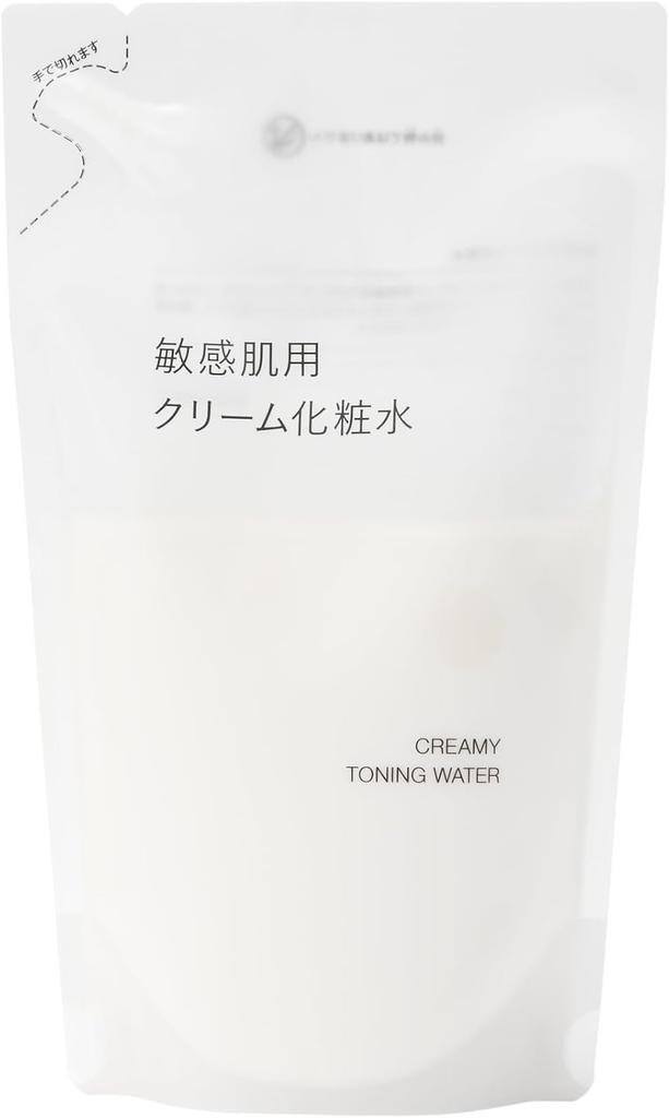 MUJI Lotion for Sensitive Refreshing 400ml 76446576 Skin, (Large Capacity)