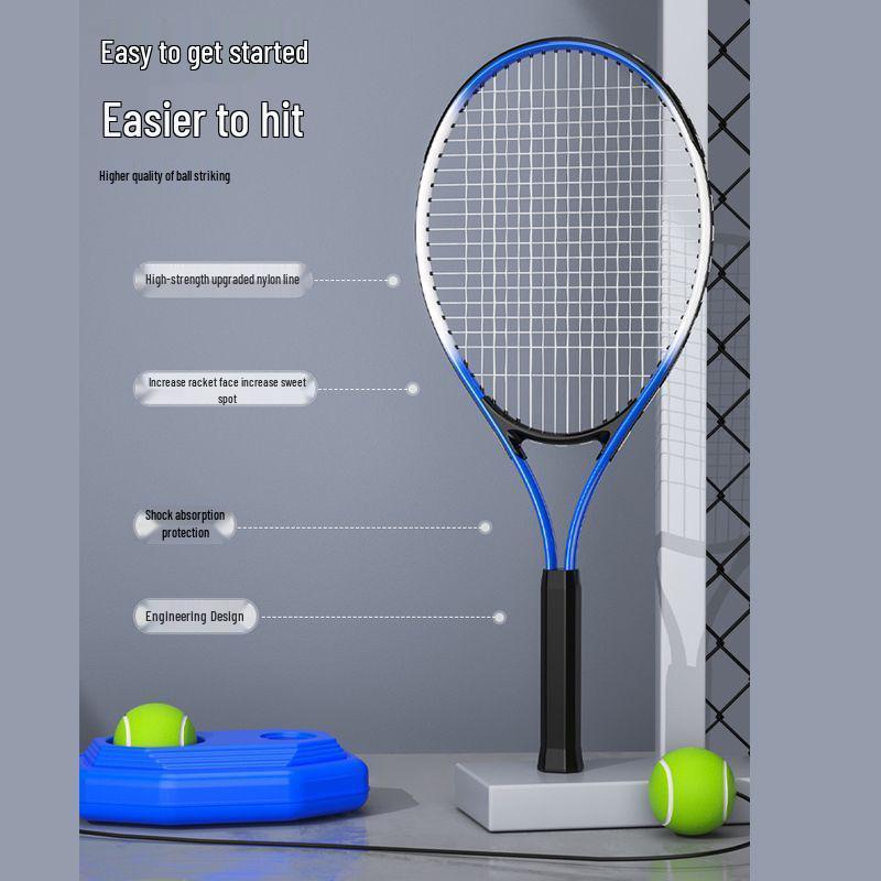 Tennis Trainer Rebound Set for Solo Practice - Beginner & Kids