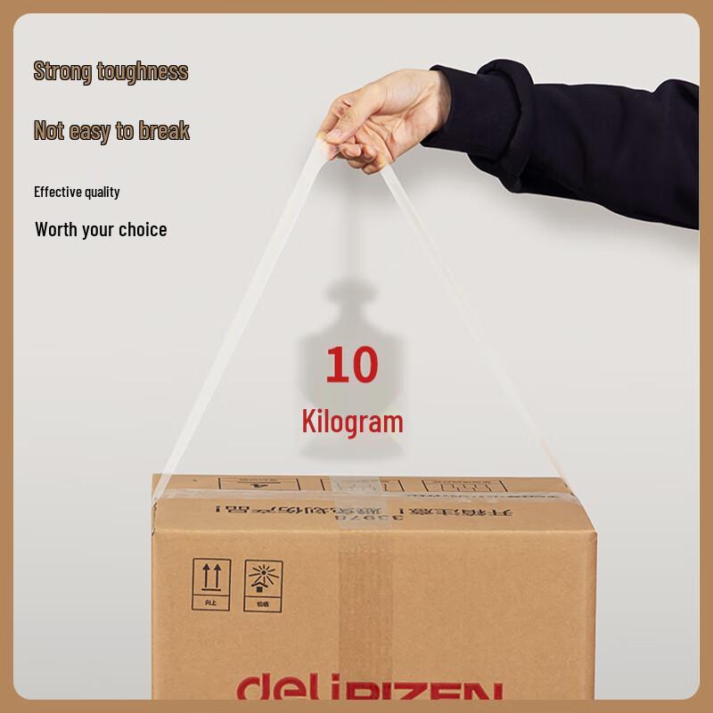 Deli 30332 Transparent Packaging Tape