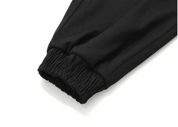 SEVENSELAH Multi-Pocket Flap Cargo Jogger Black