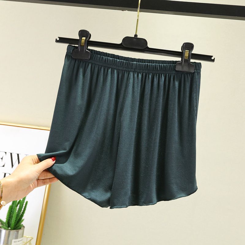 

Модальные тонкие летние шорты с высокой талией для спорта и повседневной носки Dark green XXL (recommended 70.00 kg-80.00 kg