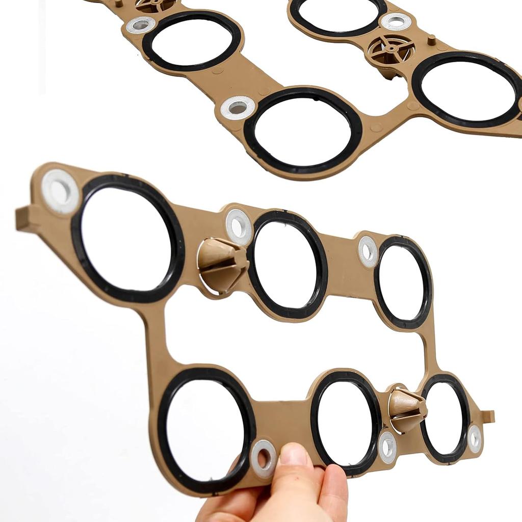 12590958 Lower Intake Manifold Gaskets Replacement For Buick Enclave Chevrolet Traverse GMC Acadia 2009-2016 Replacement For Cadillac CTS 2008-2011