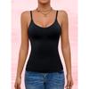Women s Shapewear Tank Top - Seamless, Comfortable, Tummy Tucking Shapewear Tank Top In Blue Nylon… More 2XL