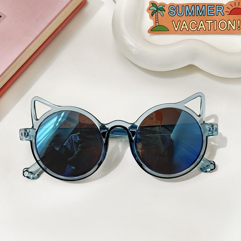Children Cute Animal Cartoon Vintage Rimless Polarized Sunglasses Boy Girl Outdoor Sun Protection Glasses Kids UV400 Sunglasses