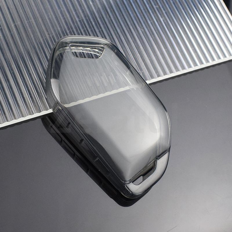 Transparent Tpu Auto Smart Housing Bag Key Fob Cover Remote Case Fit For Kia Ev9 Picanto Gt Line Keyless Protector Auto Accessories