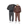 New MLB Sweaters Unisex Dark Brown 3AKPM0126-43BRD